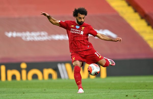 عدد أهداف محمد صلاح في الدوري الإنجليزي موسم 2019-2020