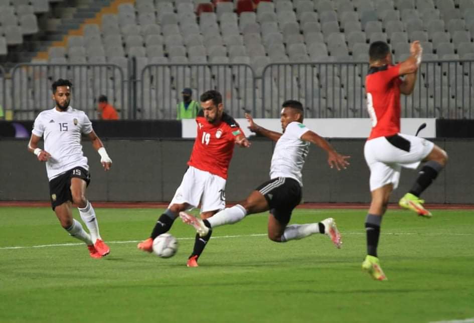 بث مباشر مباراة منتخب مصر الان ضد ليبيا الشوط الثاني