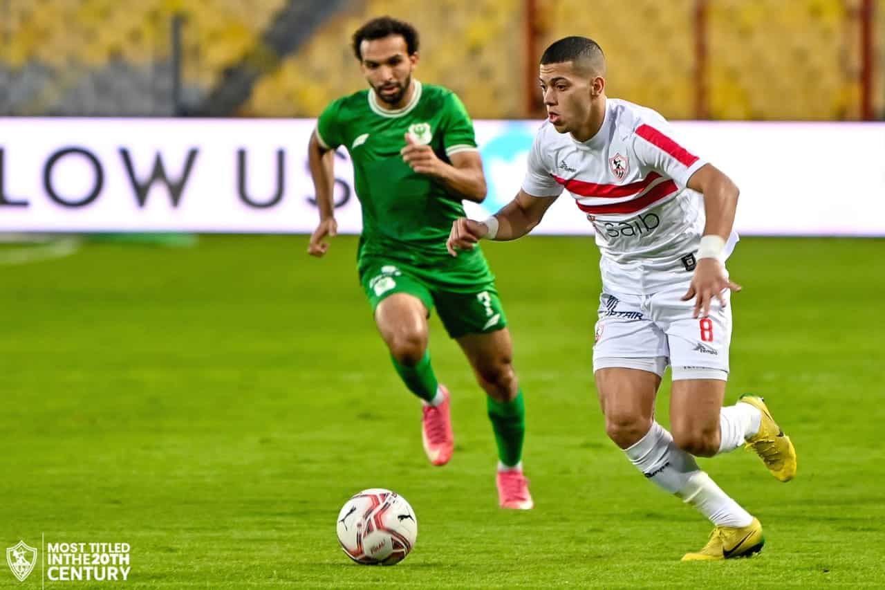 نتيجة مباراة الزمالك ضد المصري في الدورى الممتاز